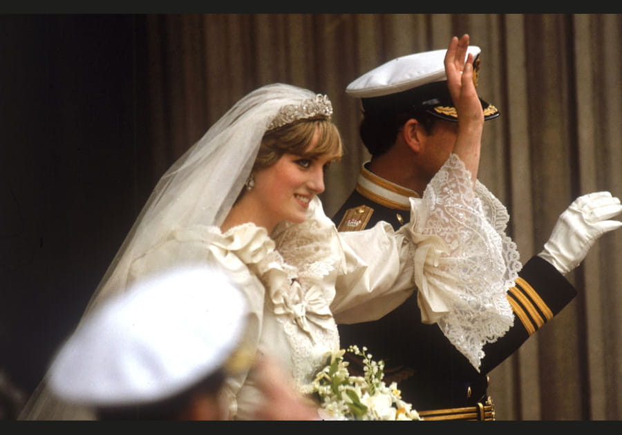 Un poster de Lady Diana dans son bureau