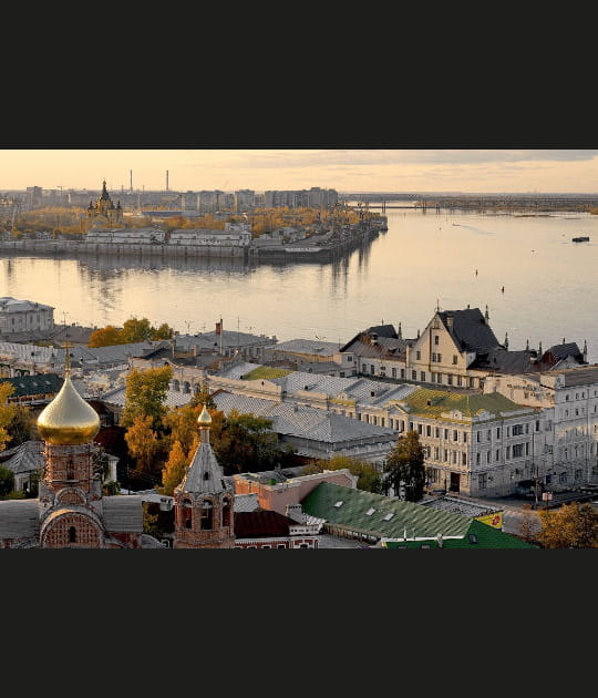 Nijni Novgorod et la Volga