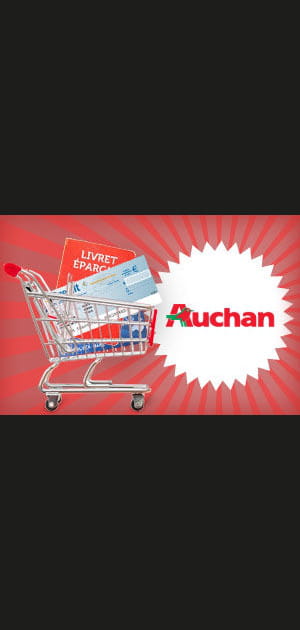 Meilleure solution d'&eacute;pargne propos&eacute;e par les enseignes de la distribution&nbsp;: Auchan