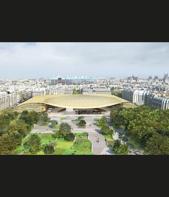 Le nouveau visage des Halles &agrave; Paris