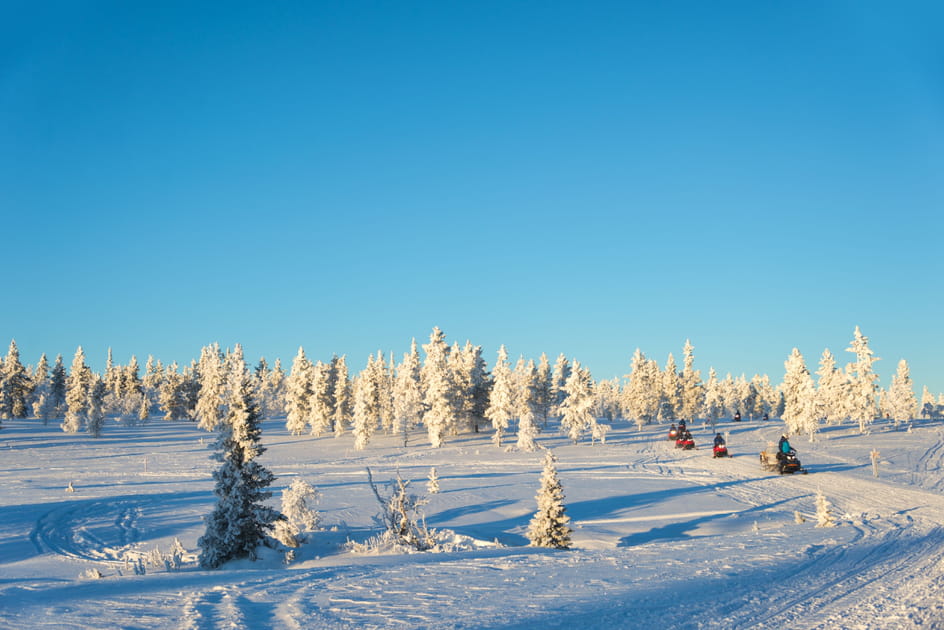 Saariselk&auml;, en Finlande