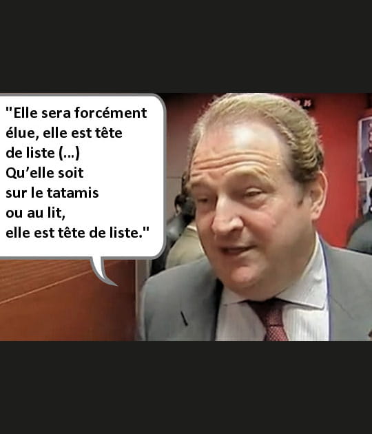 Pierre Charon &agrave; propos de Chantal Jouanno
