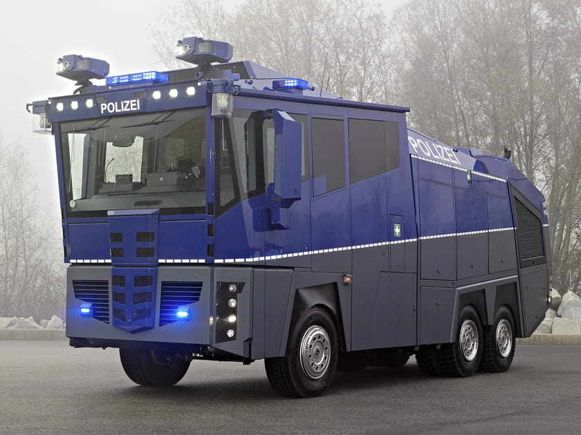 Mercedes Actros 6x6 en Allemagne