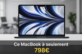 PC et Mac Black Friday 2025&nbsp;: un MacBook sous les 800&nbsp;euros, c'est l'offre du Black Friday week