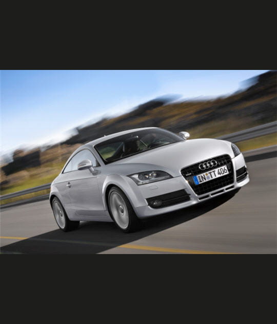 Audi TT, des formes futuristes