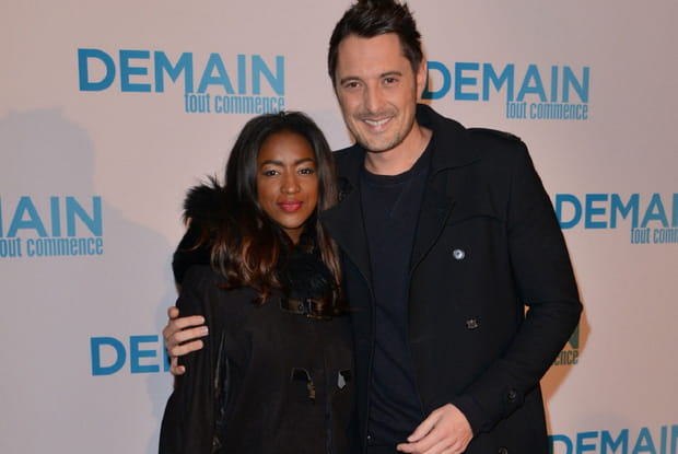 Vincent Cerutti et Hapsatou Sy