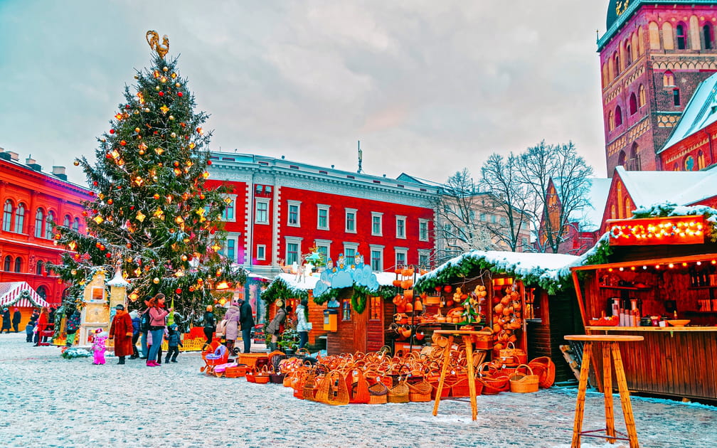 Riga, en Lettonie