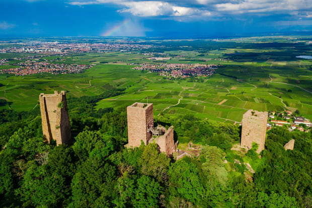 Les trois châteaux d'Eguisheim
