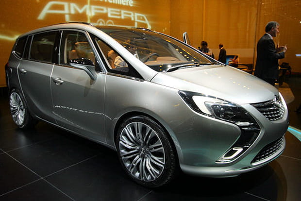 Opel Zafira Concept : pas encore prête