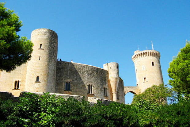 Le château de Bellver sur l'île de Majorque