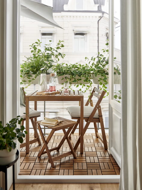 Les petits balcons ont du style avec IKEA