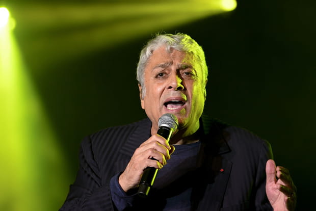 Le chanteur Enrico Macias