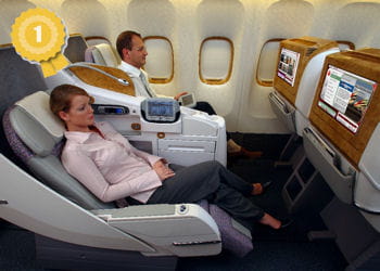la business class chez emirates