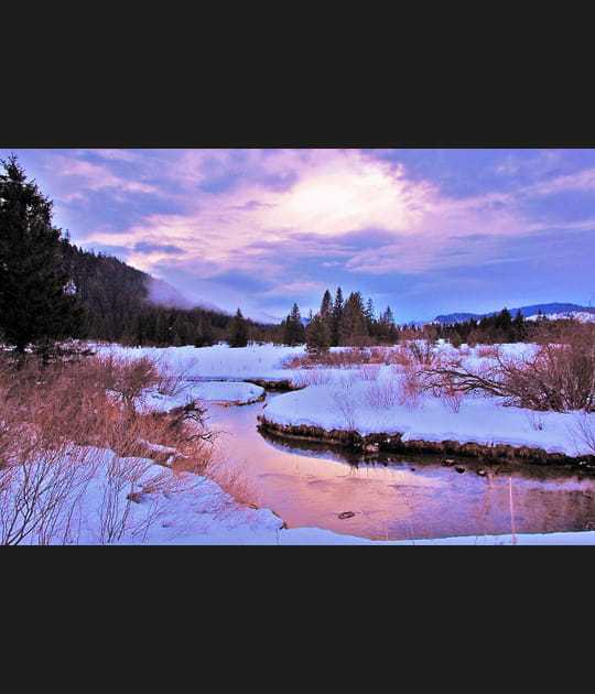Le Doubs en hiver