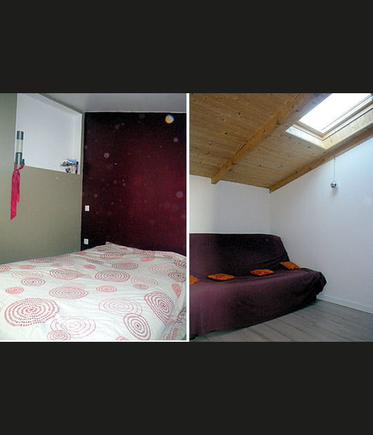 Les chambres &agrave; l'&eacute;tage