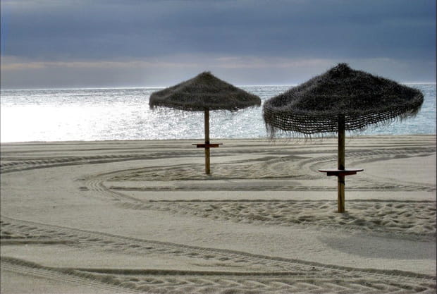 La plage de Cap Leucate (Aude)