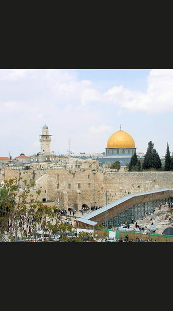 En Isra&euml;l, le Mur des Lamentations