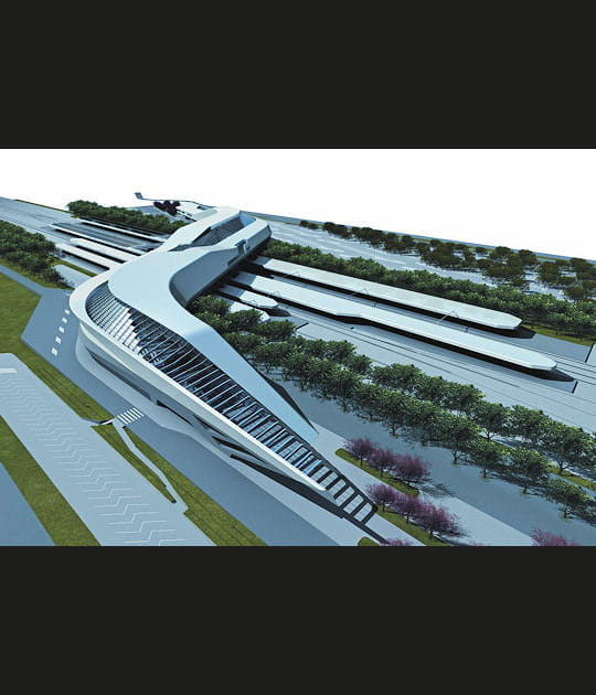 La gare TGV Napoli-Afragola