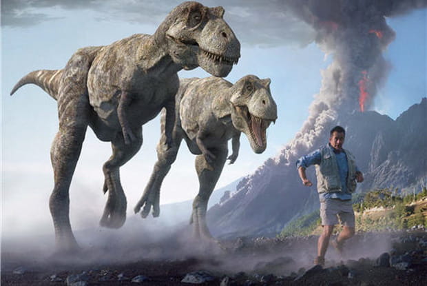 Course contre dinosaures