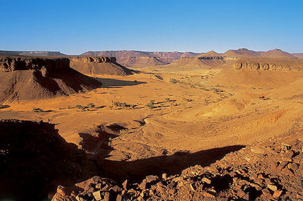 La vallée de l'Adrar en Mauritanie