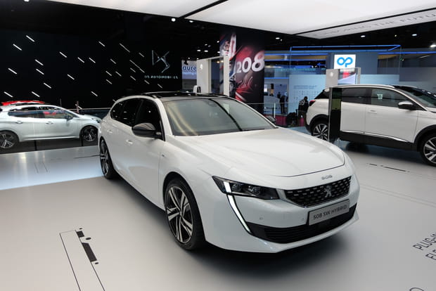 La Peugeot 508 SW au Mondial de l'Auto