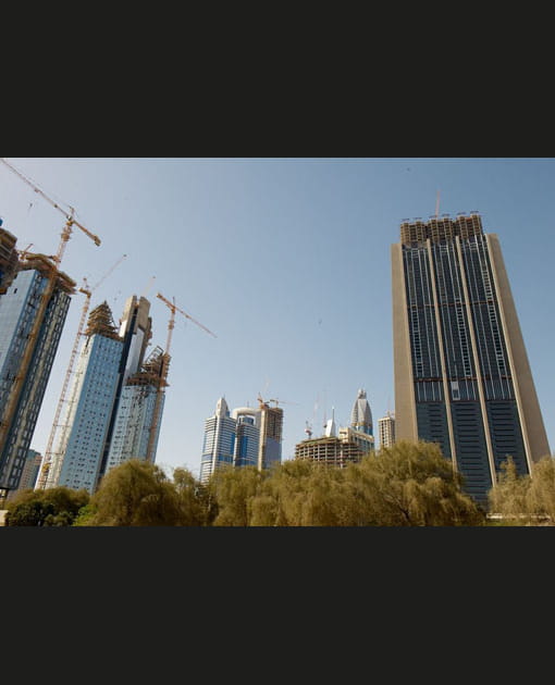 Sur le chantier de l'Index Tower