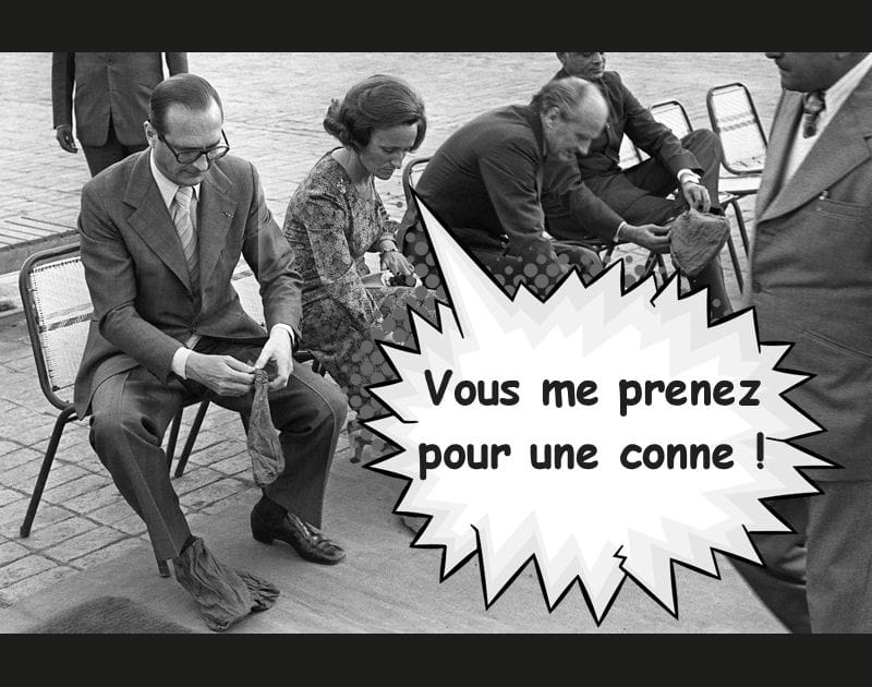 Vous me prenez...