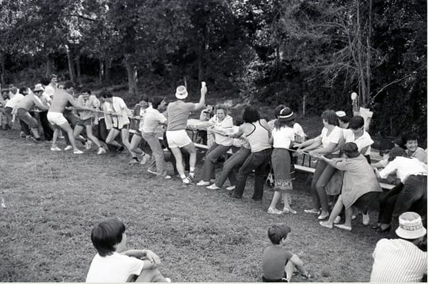 Ambiance bon enfant