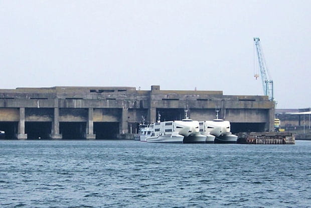 Le port de la Pallice et sa base sous-marine