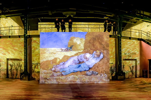 "La Méridienne", d'après Millet