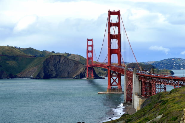 10ème : le Golden Gate à San Francisco