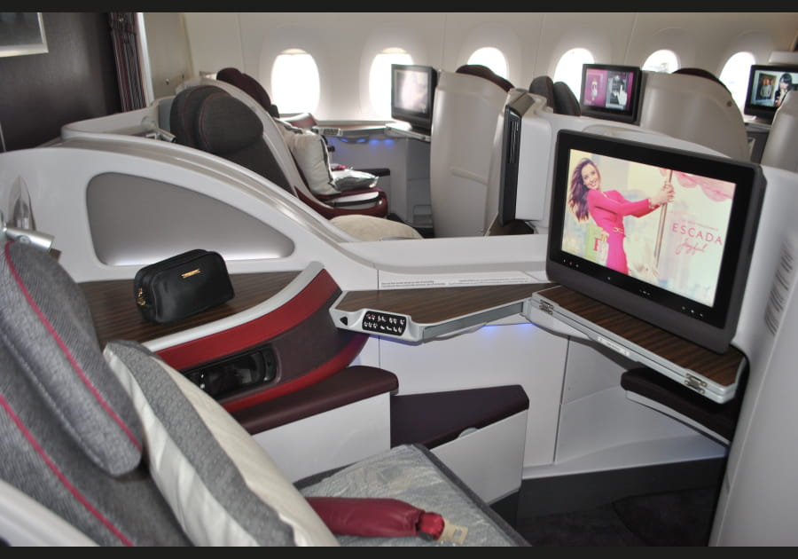 Dans l'avion comme dans un salon
