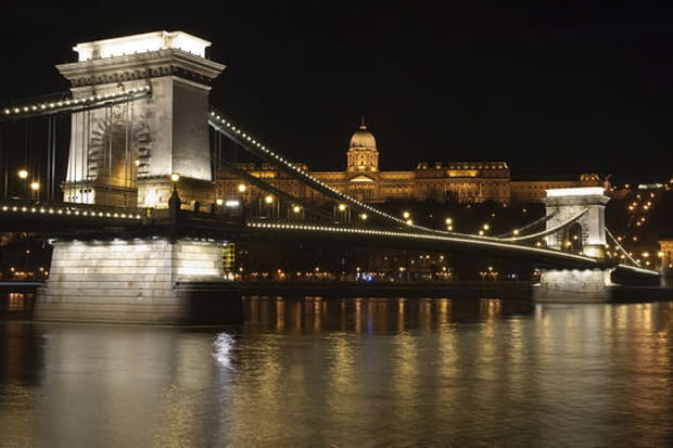 Le pont des Chaînes à Budapest