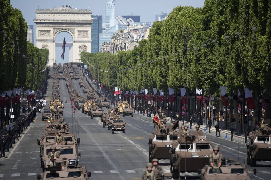 Les images du d&eacute;fil&eacute; du 14-Juillet