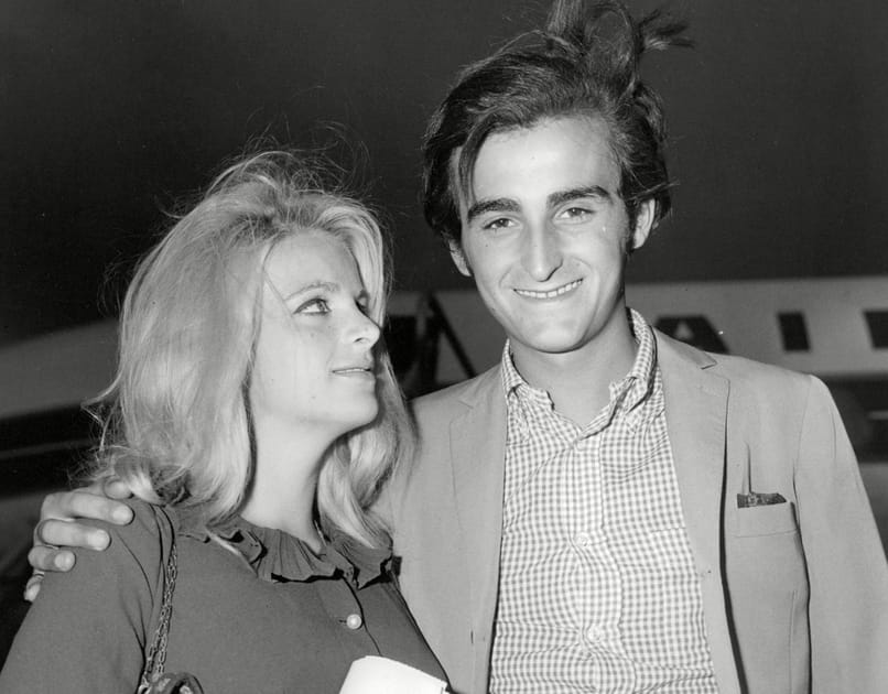 Dick Rivers et sa premi&egrave;re femme Micheline