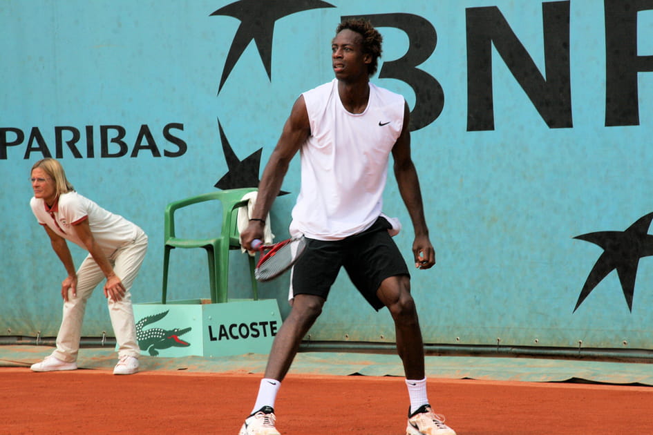 Ga&euml;l Monfils et les sandwichs grecs