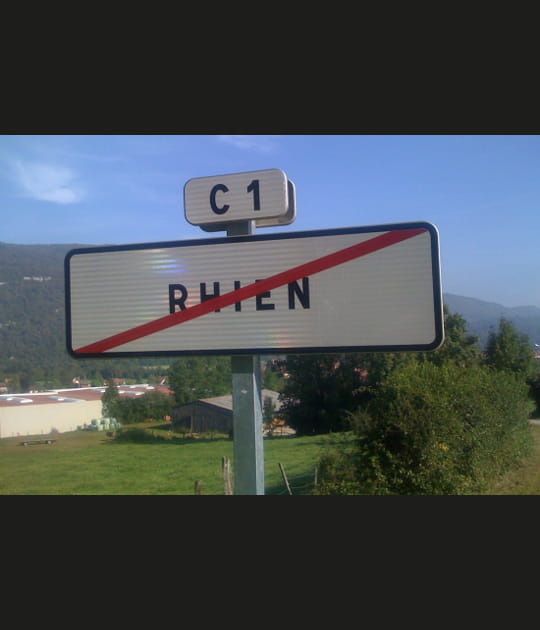 Tout ce voyage pour... R(h)ien