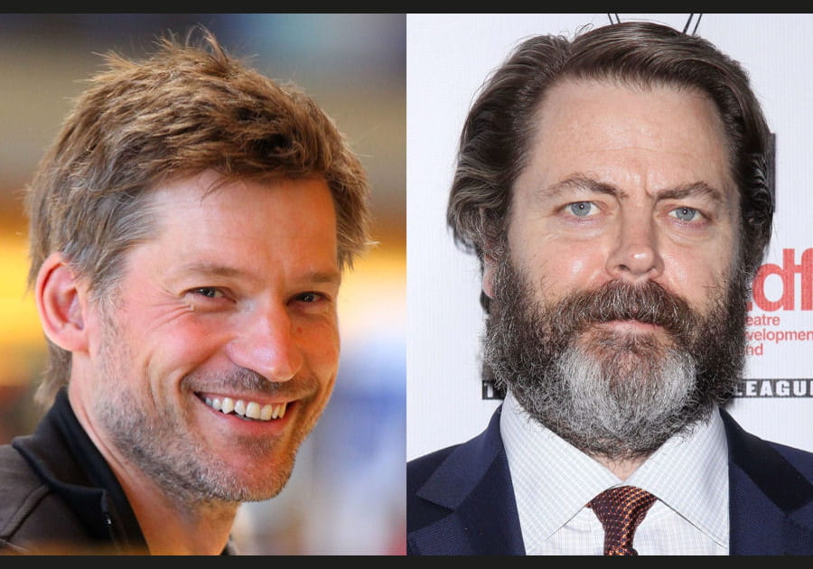 Nikolaj Coster-Waldau et Nick Offerman ont 44&nbsp;ans