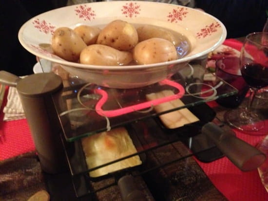 Plat : Le Flocon De Sel  - Raclette St Nectaire -  