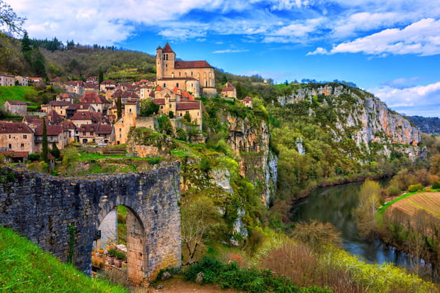 Saint-Cirq-Lapopie, un chef d'œuvre de l'époque médiévale