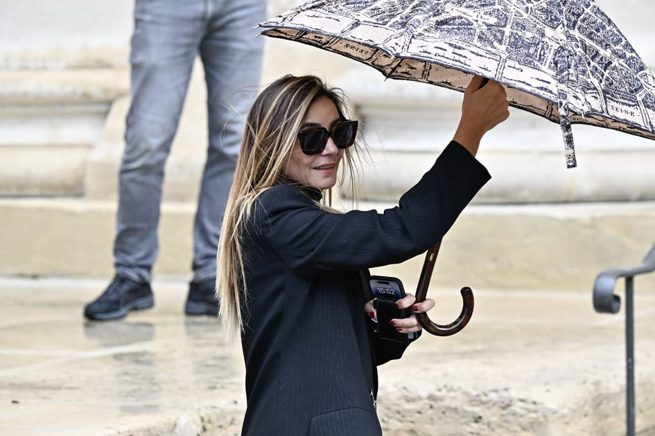 Clotilde Courau &eacute;tait pr&eacute;sente aux obs&egrave;ques de Michel Blanc