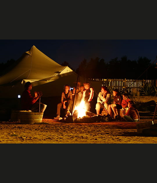 Bivouac au Safari
