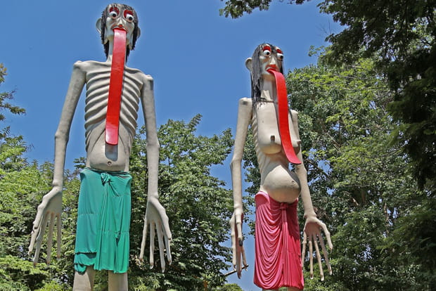 Le jardin de l'enfer de Wang Saen Suk, en Thaïlande