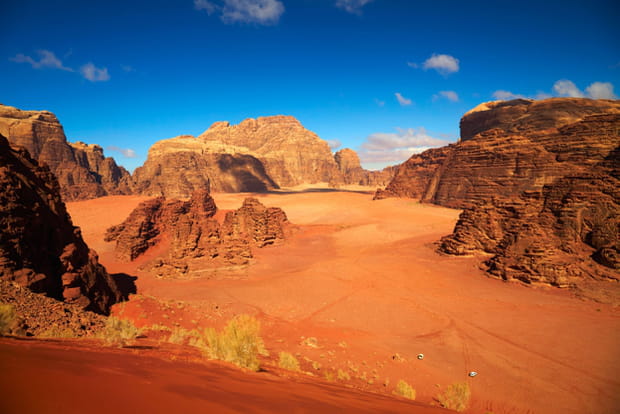 Le désert du Wadi Rum