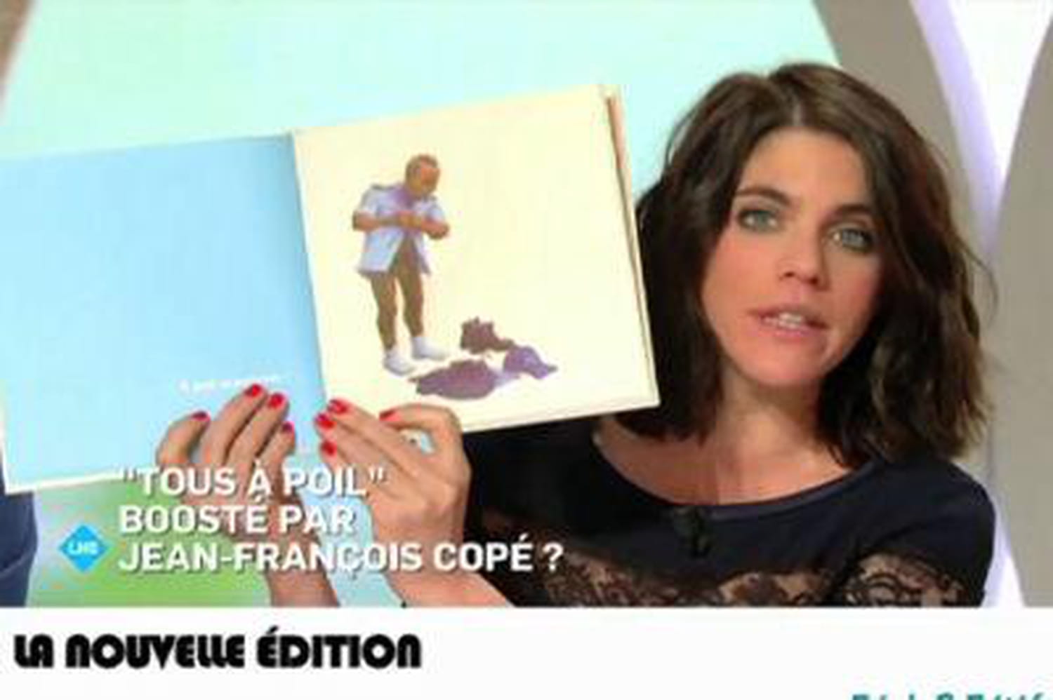 Zapping TV : L'éditeur de Tous à poil remercie Jean-François Copé