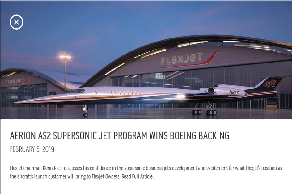 Flex Jet&nbsp;: le &quot;gros client&quot; impatient&nbsp;!