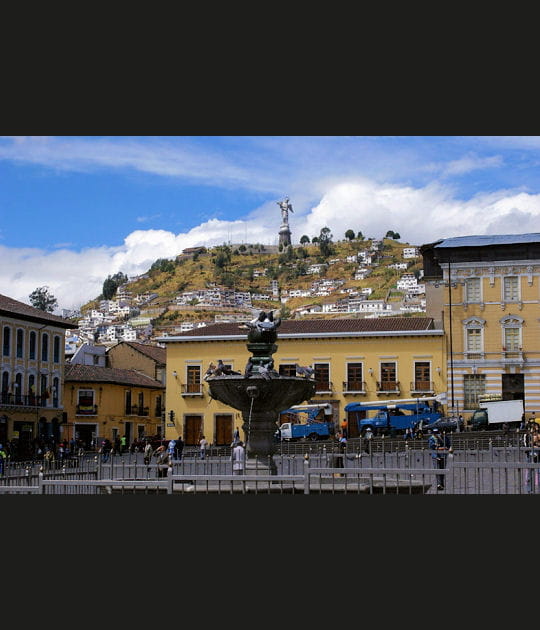 Les rues de Quito