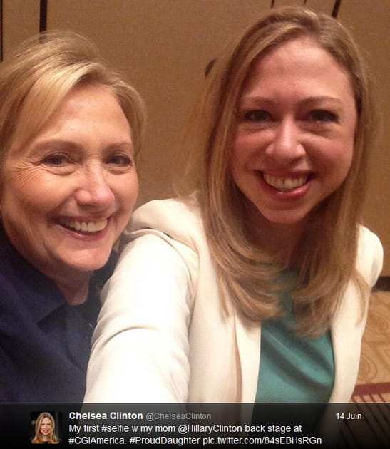 Hillary Clinton et sa fille Chelsea