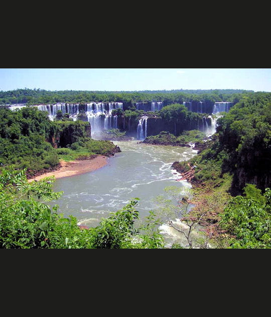 Les chutes d'Iguazu