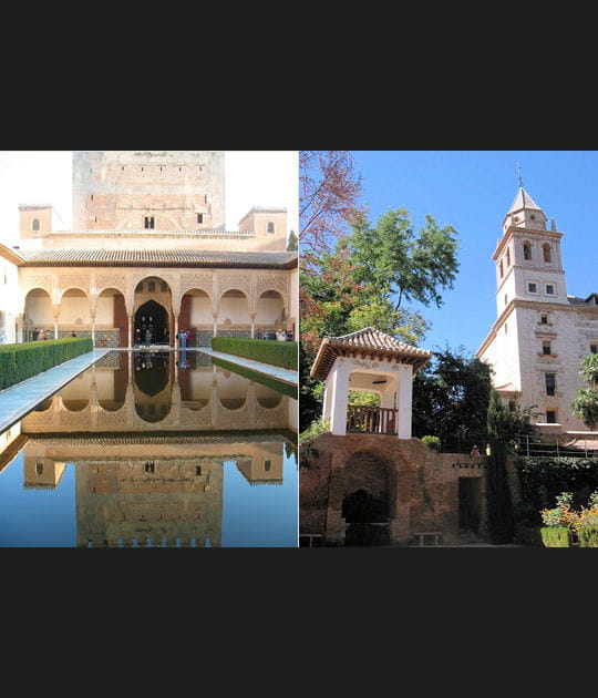 Les jardins de l'Alhambra